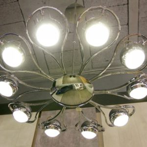 Ronde hanglamp met led-verlichting