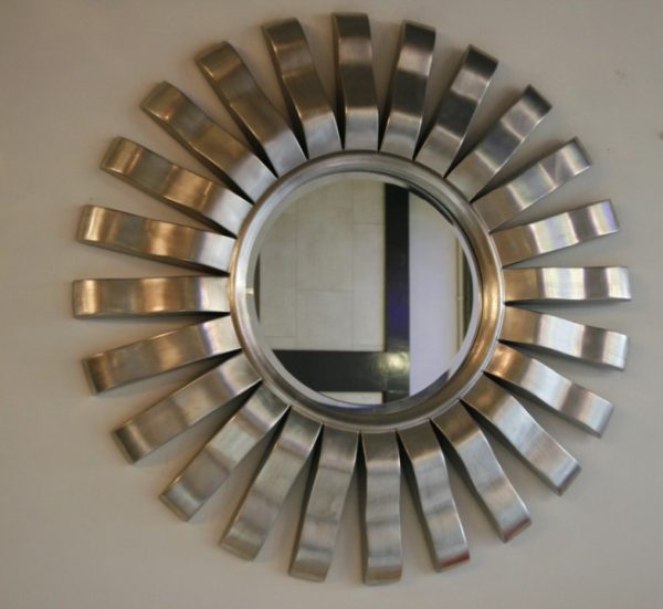 Prachtige ronde spiegel