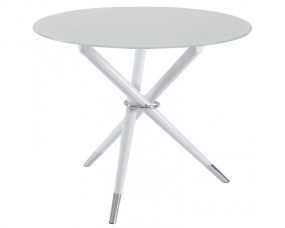 Designtafel wit 80 x 80 x 75cm