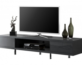 Hoogglans TV kast Grijs